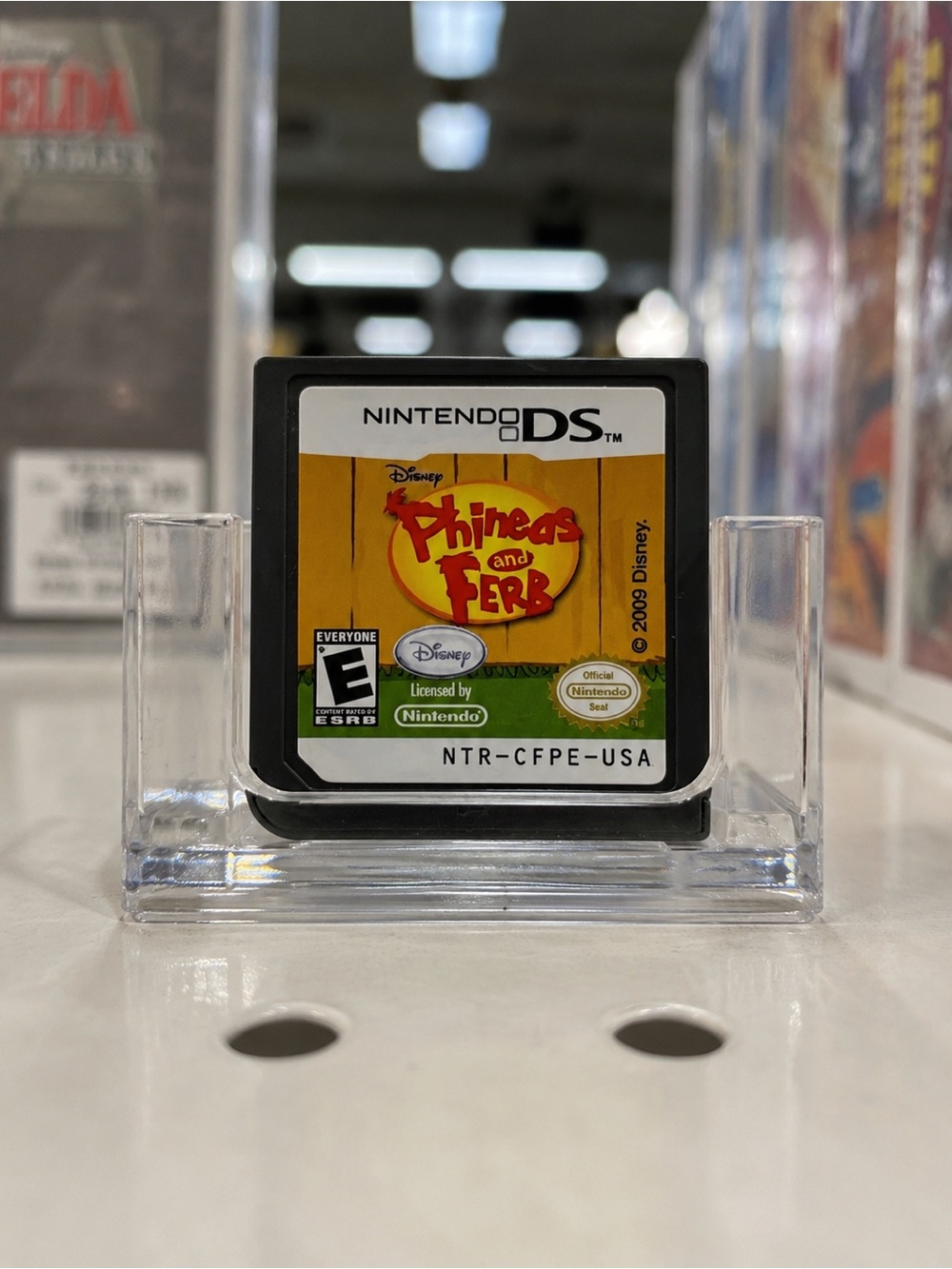 Phineas and Ferb Nintendo DS Game Cartridge Only Tested Working